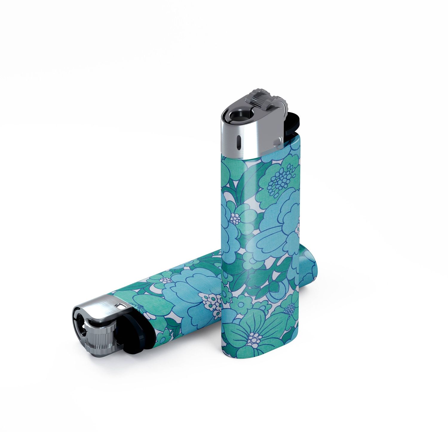 Vintage Floral Pattern Lighter