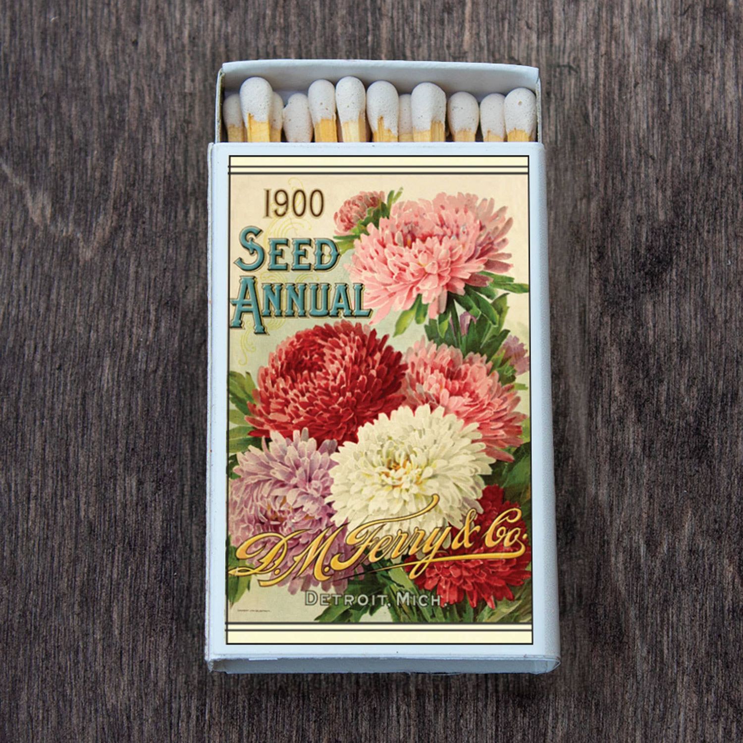 Matches • Flowers Seed Annual • Home Decor for Candles