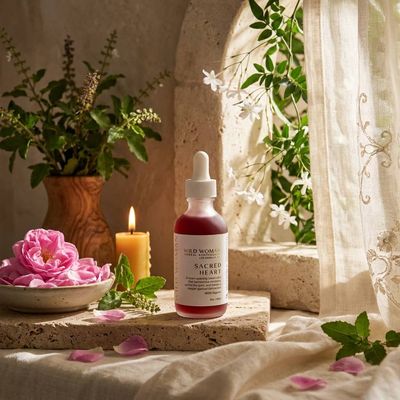 Sacred Heart Elixir | Rose &amp; Tulsi for Spiritual Connection