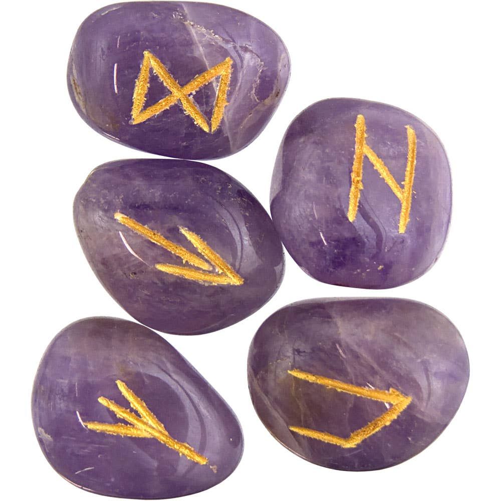 Amethyst | Rune Stone Set