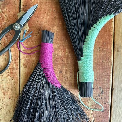 Turkey Wing Hand Broom