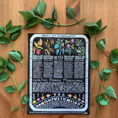 Herbs for Menstruation poster