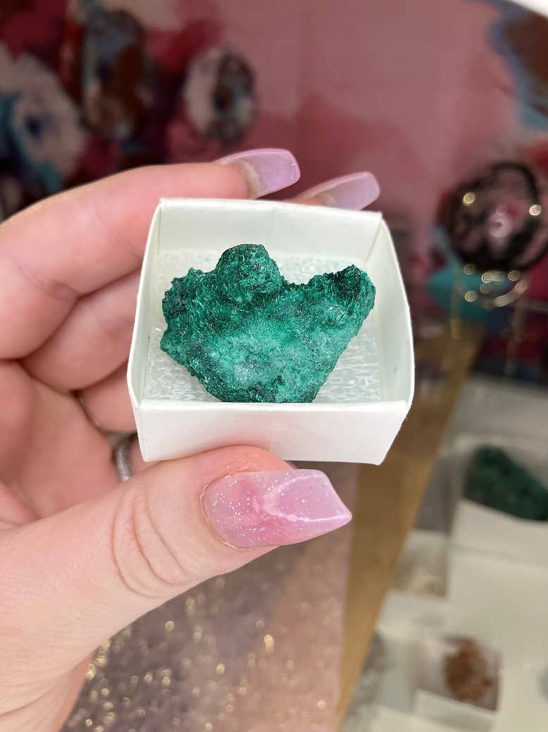 Raw Malachite | Small Cluster