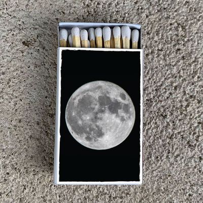 Matches • Full Moon • Home Decor for Candles and Incense