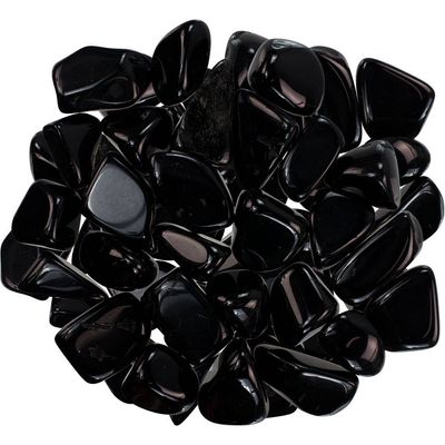 Tumbled Black Obsidian