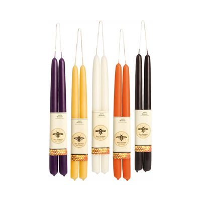 Taper Candles – All Hallows’ Eve – 100% Pure Beeswax