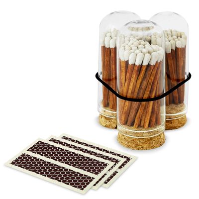 2" Pink Matches + Mini Cloche