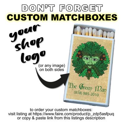 Mucha Matchbox Set • Decorative Matches • Candles Acc.