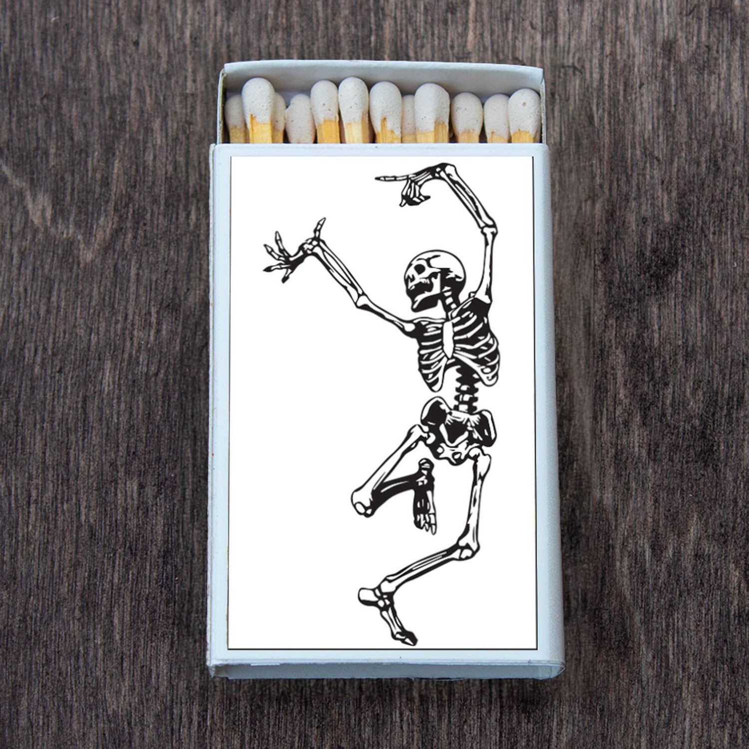 Matches • Skeleton Dancing •Home Decor for Candles &amp; Incense