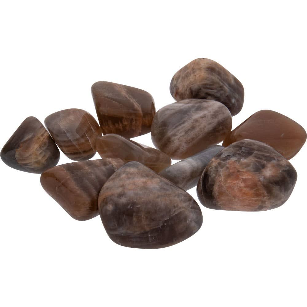 Tumbled Black Moonstone