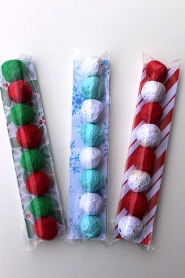 Holiday and Christmas Wildflower Seed Bomb stocking stuffers