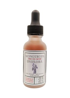 Organic Ghost Pipe Tincture | Monotropa Uniflora