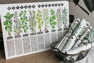 Kitchen Medicine Art Poster