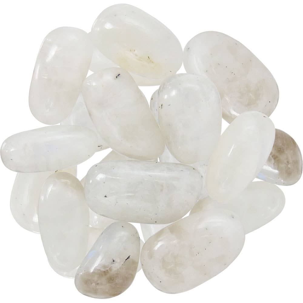 Tumbled Rainbow Moonstone