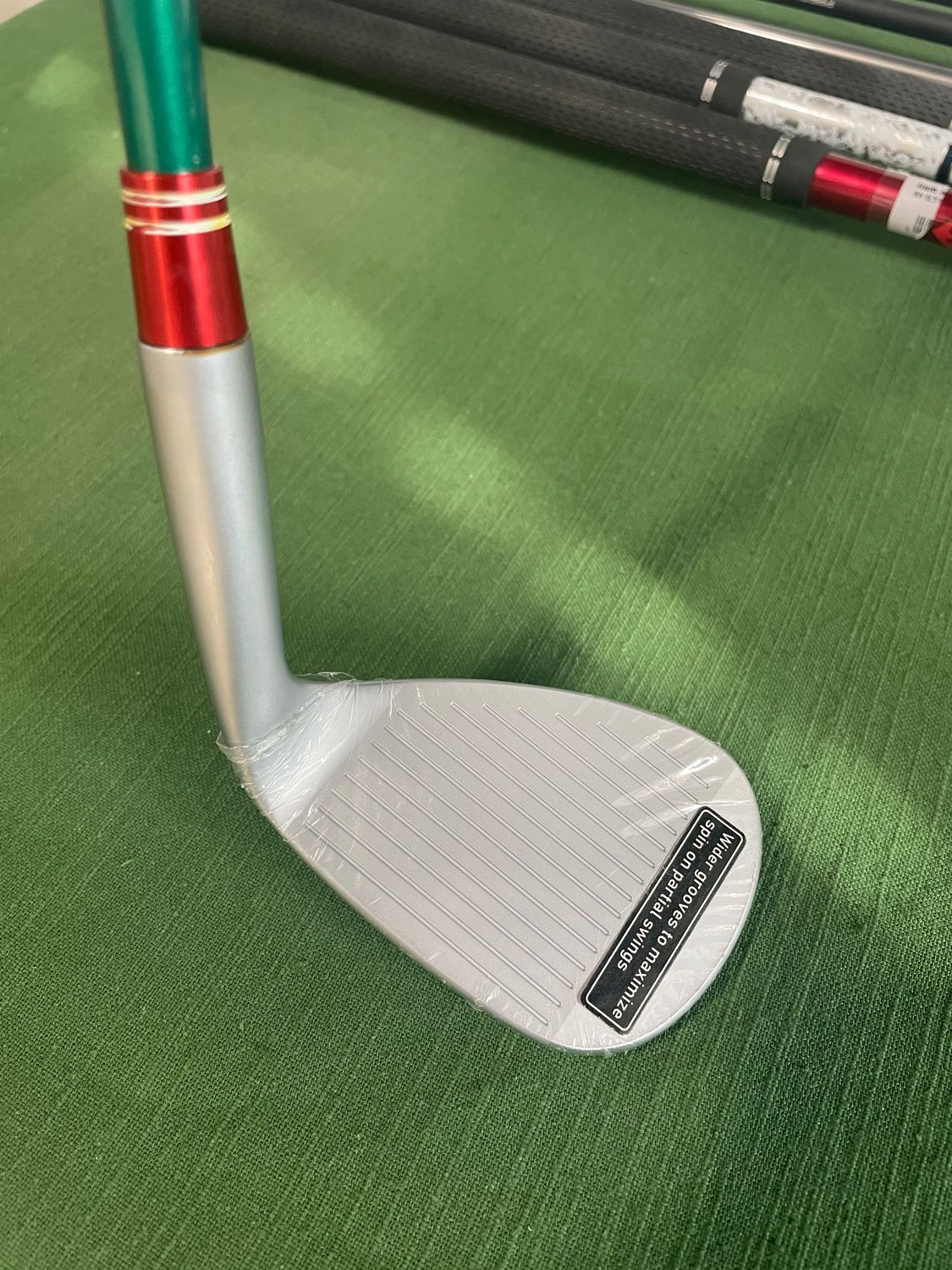 Custom T24 Mizuno LH Wedge - Master's Themed