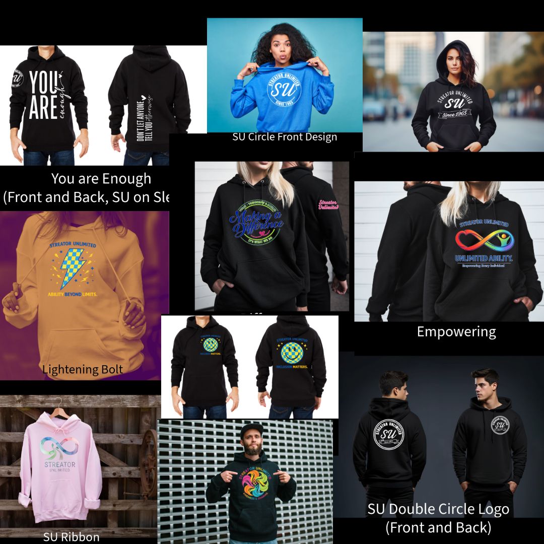 SU Logo Unisex Pull Over Hoodie (Gildan)