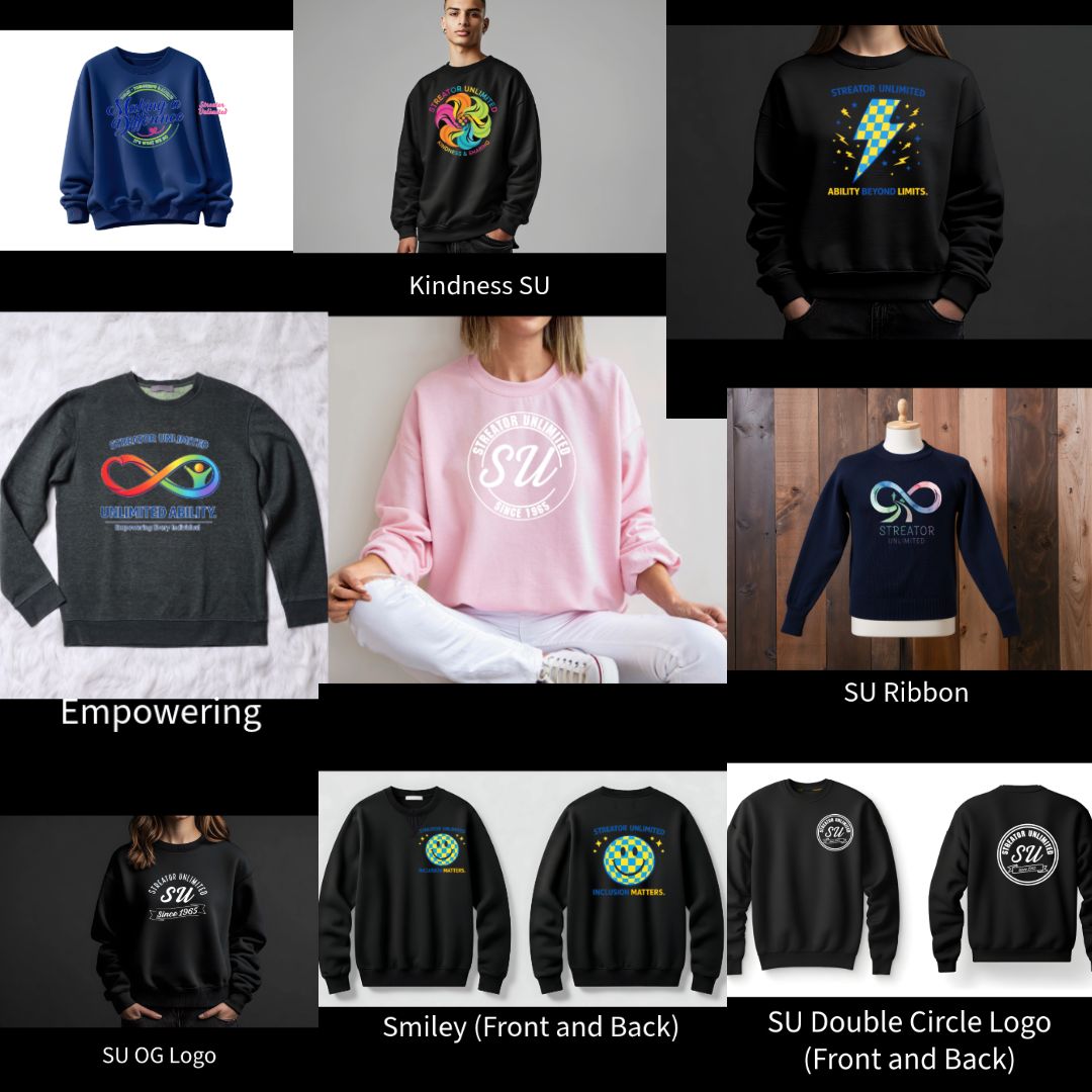 SU Unisex Crewneck Sweatshirt (Bella and Canvas)