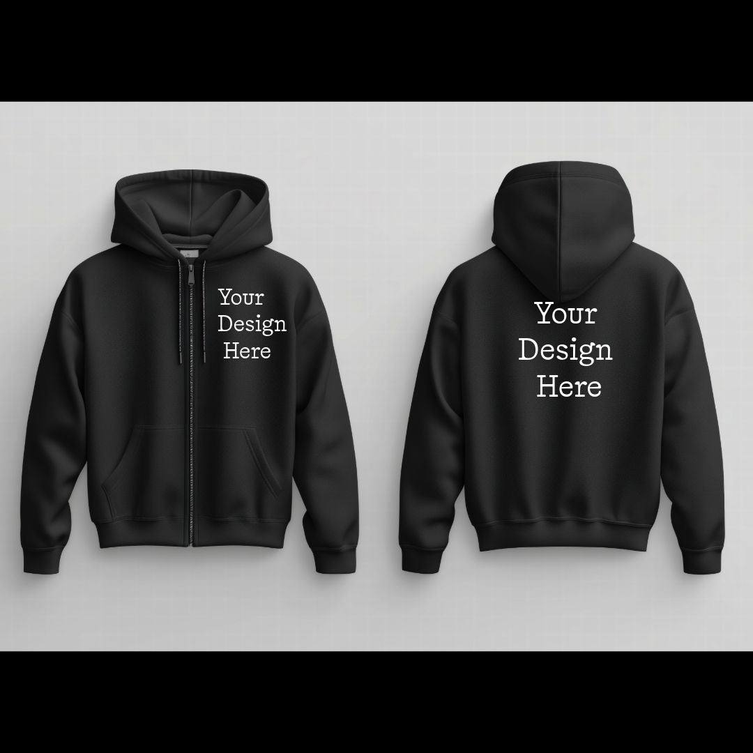 Custom Zip Up Hoodie