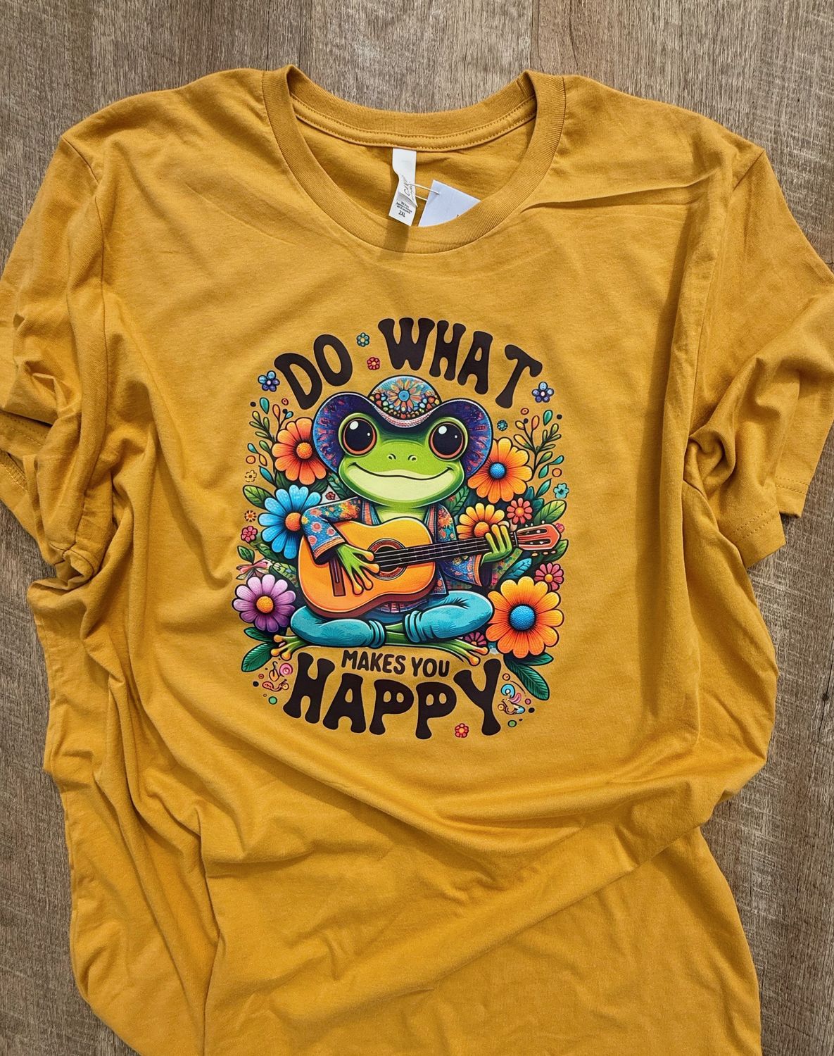 Do What Makes You Happy T-Shirt (Bella and Canvas)
