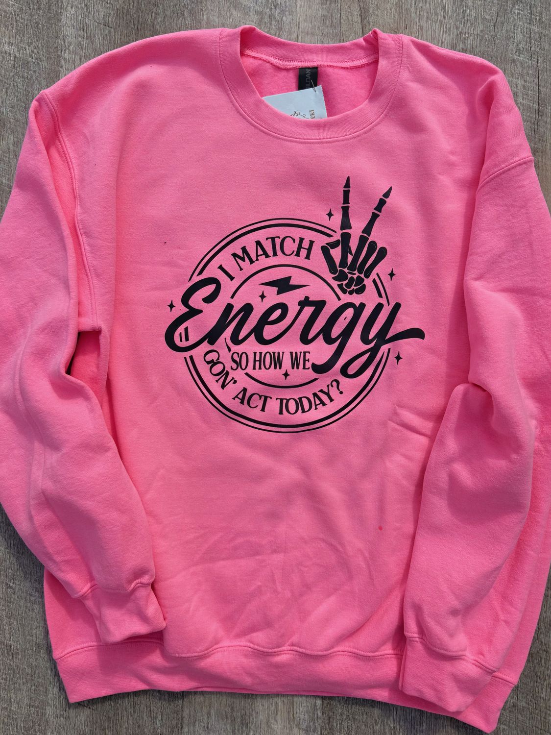I Match Energy T-Shirt (Bella and Canvas)