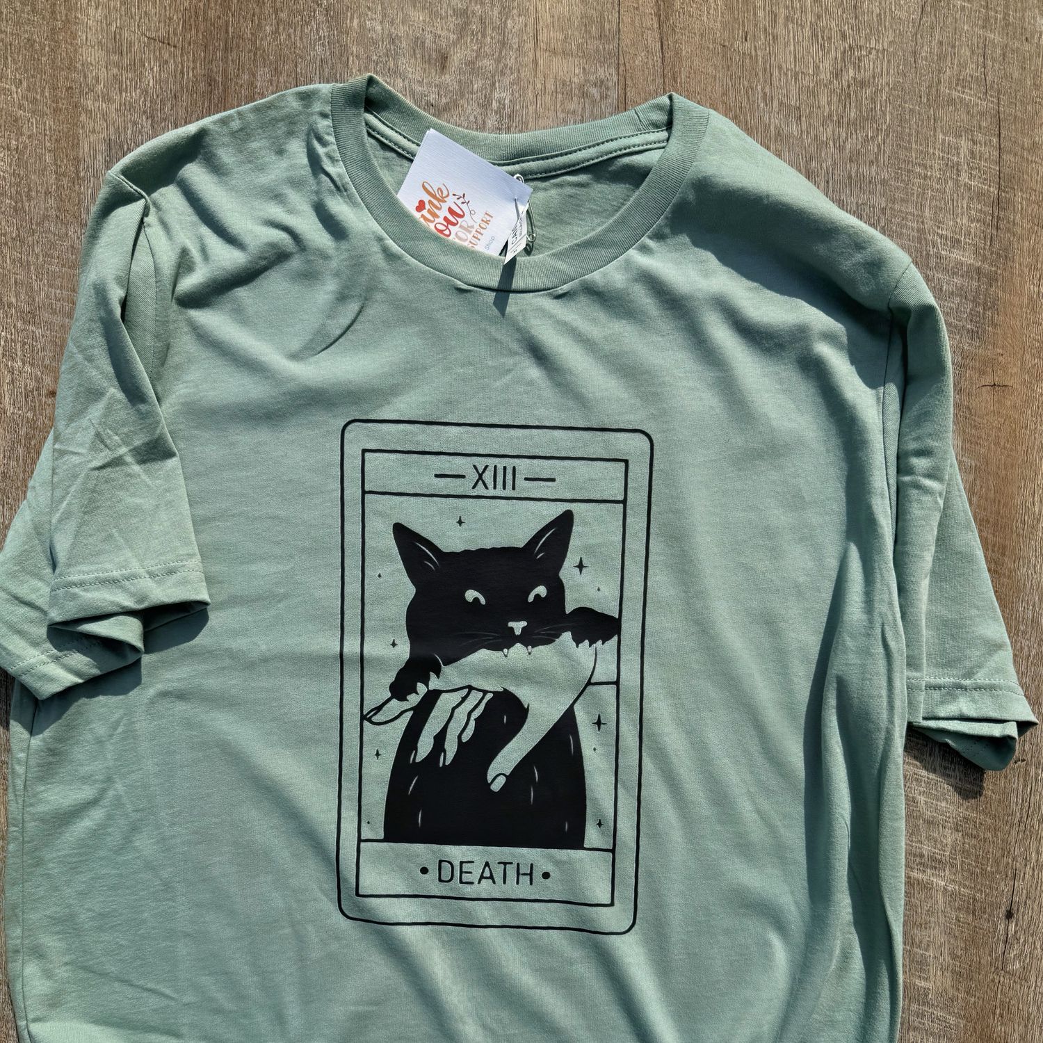 Death Tarot Card T-Shirt (Bella and Canvas)