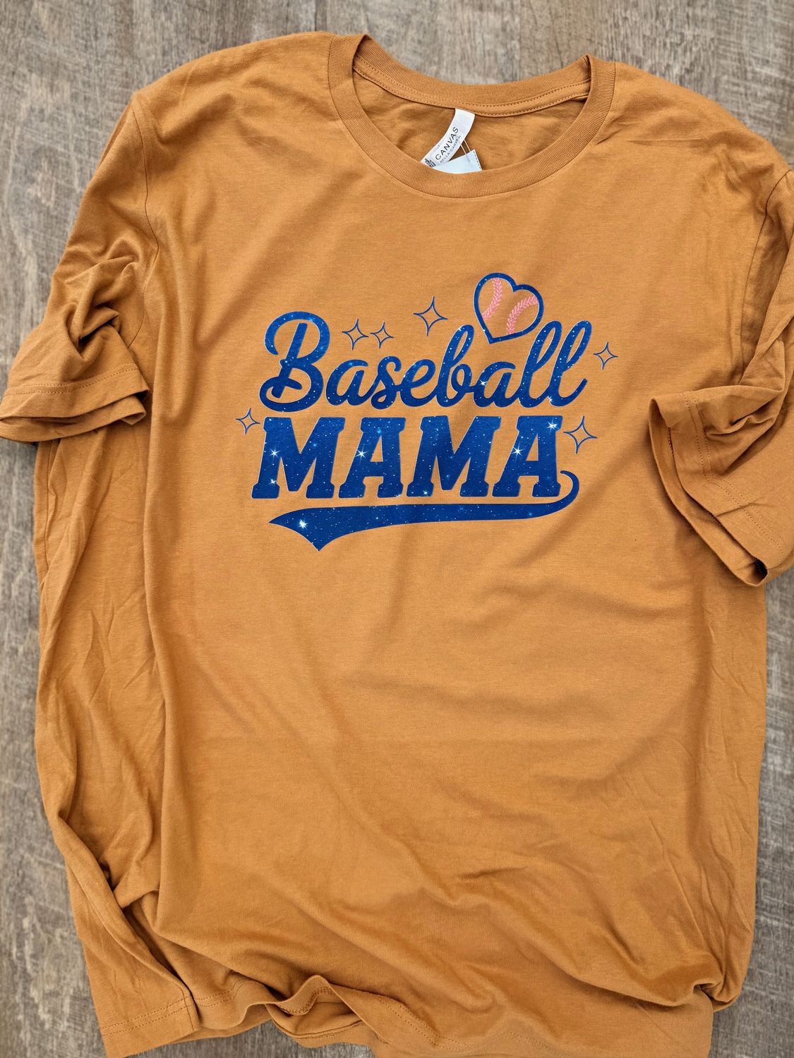 Baseball Mama T-Shirt (Bella and Canvas)