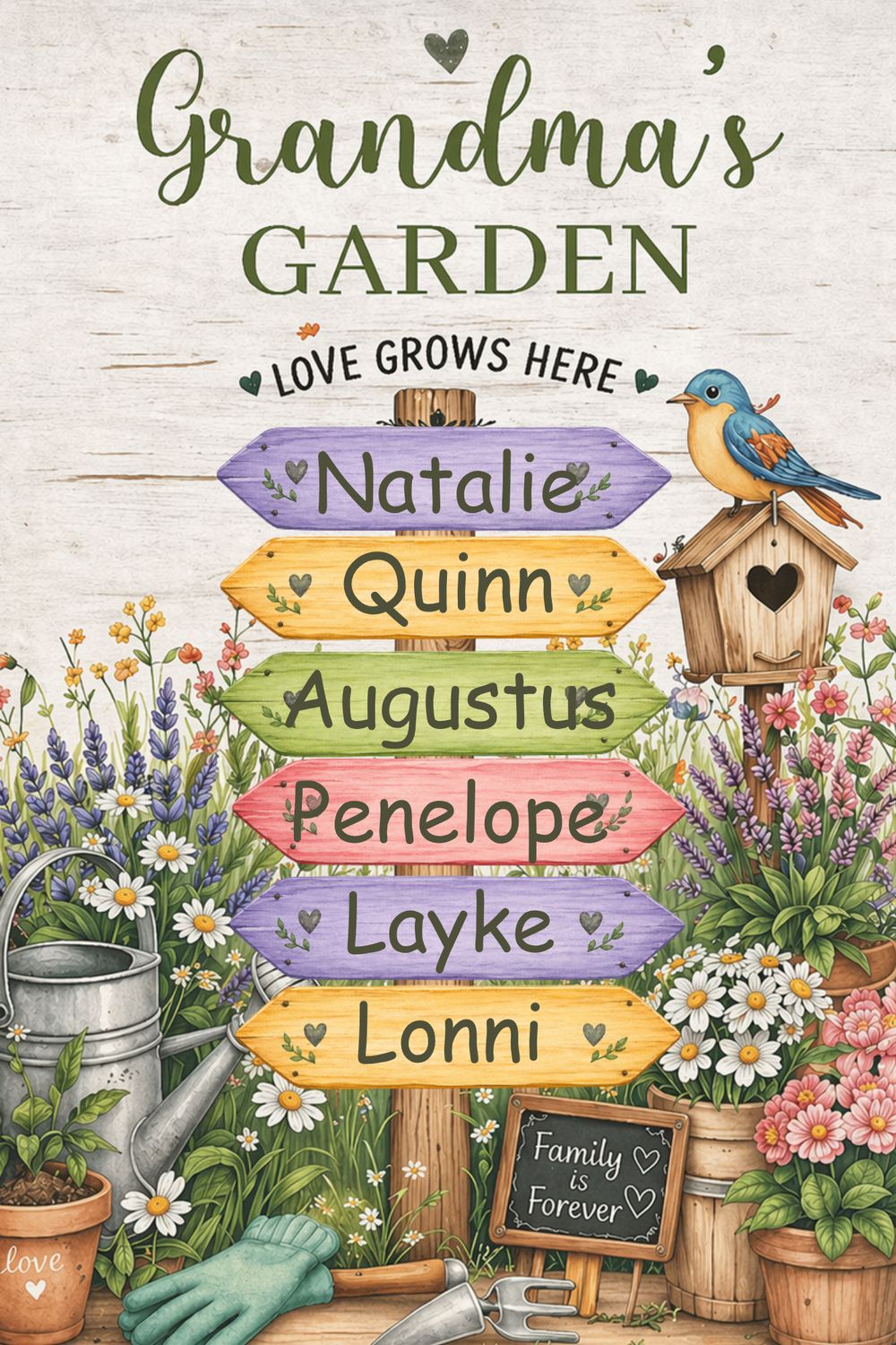 Garden Flag- Love Grows Here