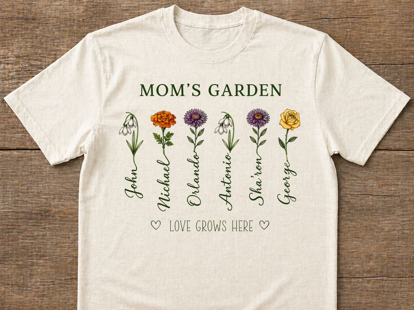 Birth Flower T-Shirt