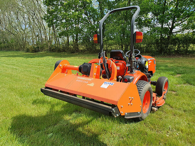 SHFL125 FARMMASTER 1.25m Hydraulic Side Shift Flail Mower Offset Flail Mower