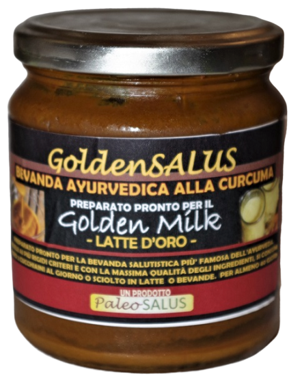 4 - GOLDENSALUS " GoldenMilk/Latte D'Oro" Vaso da 320 gr.