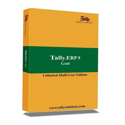 Tally ERP 9 Gold Multi User Accounting Software Tally ERP 9 Gold Multi User Accounting Software