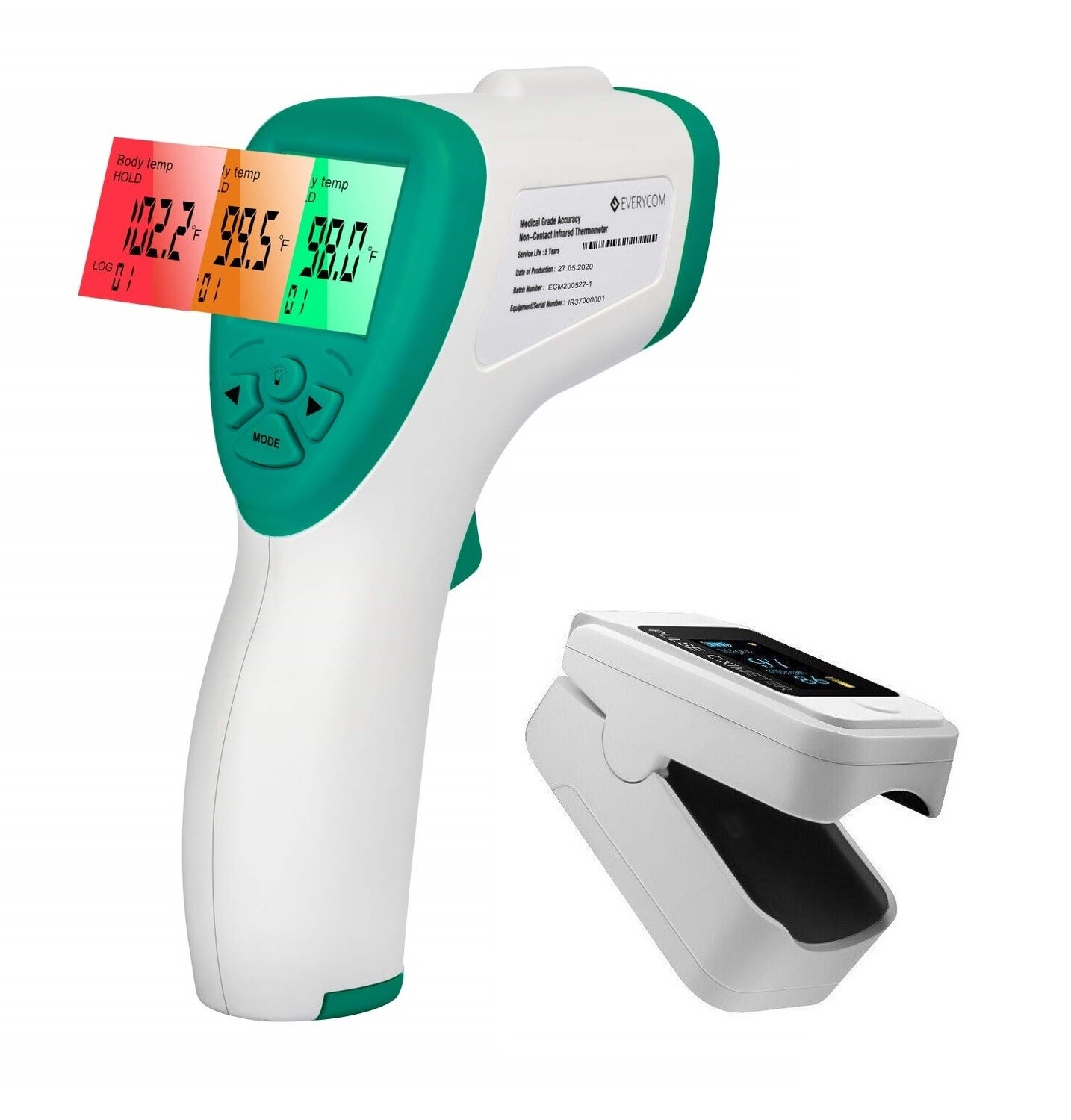 Best Pulse Oximeter & Infrared Thermometer Combo