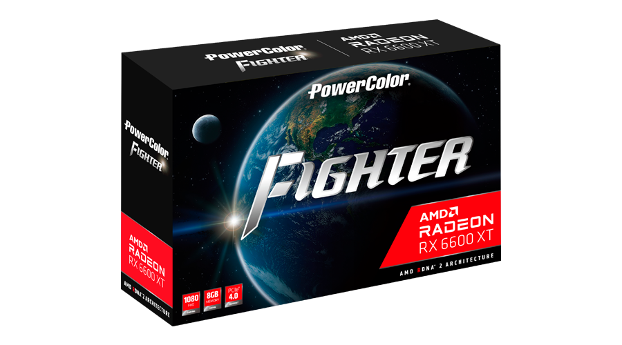 Fighter AMD Radeon™ RX 6600 XT 8GB GDDR6 RADEON RX 6600 XT