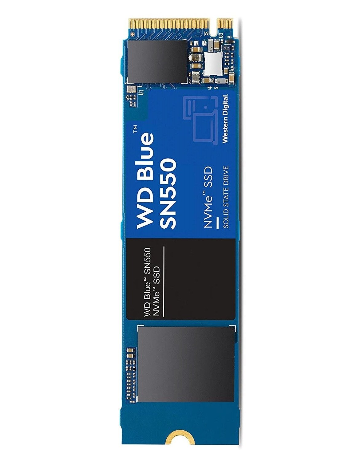 WD SN550 1TB NVMe Internal SSD (WDS100T2B0C, Blue)