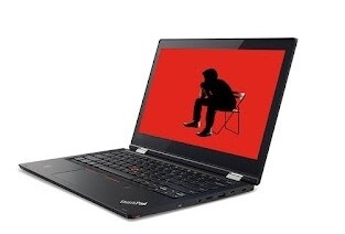 Lenovo ThinkPad L380 Yoga Refurbished 13.3-inch Laptop (8th Gen Core i5-8250U) 8GB DDR4 /256GB M.2 PCIe NVMe SSD
