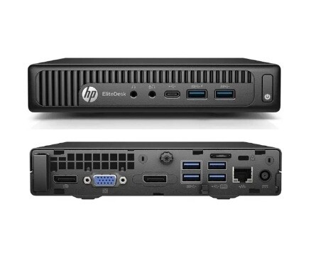 HP EliteDesk 800 G2 Mini Refurbishes Desktop Intel Core i5 6th Generation-8GB RAM-256GB SSD