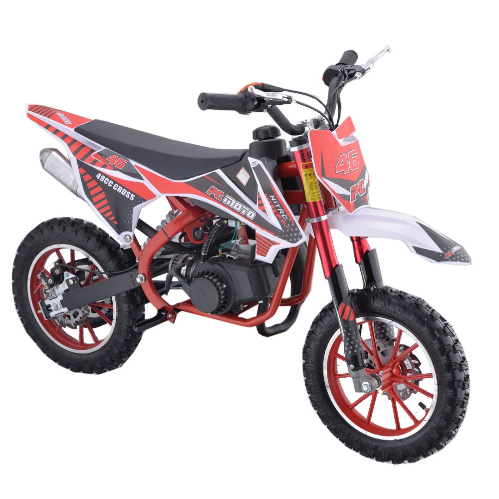 49CC 50CC 2Stroke ATV OFF-road Motorbike Mini Dirt Bike lightweight beach motocross bike Gasoline Motorcycle