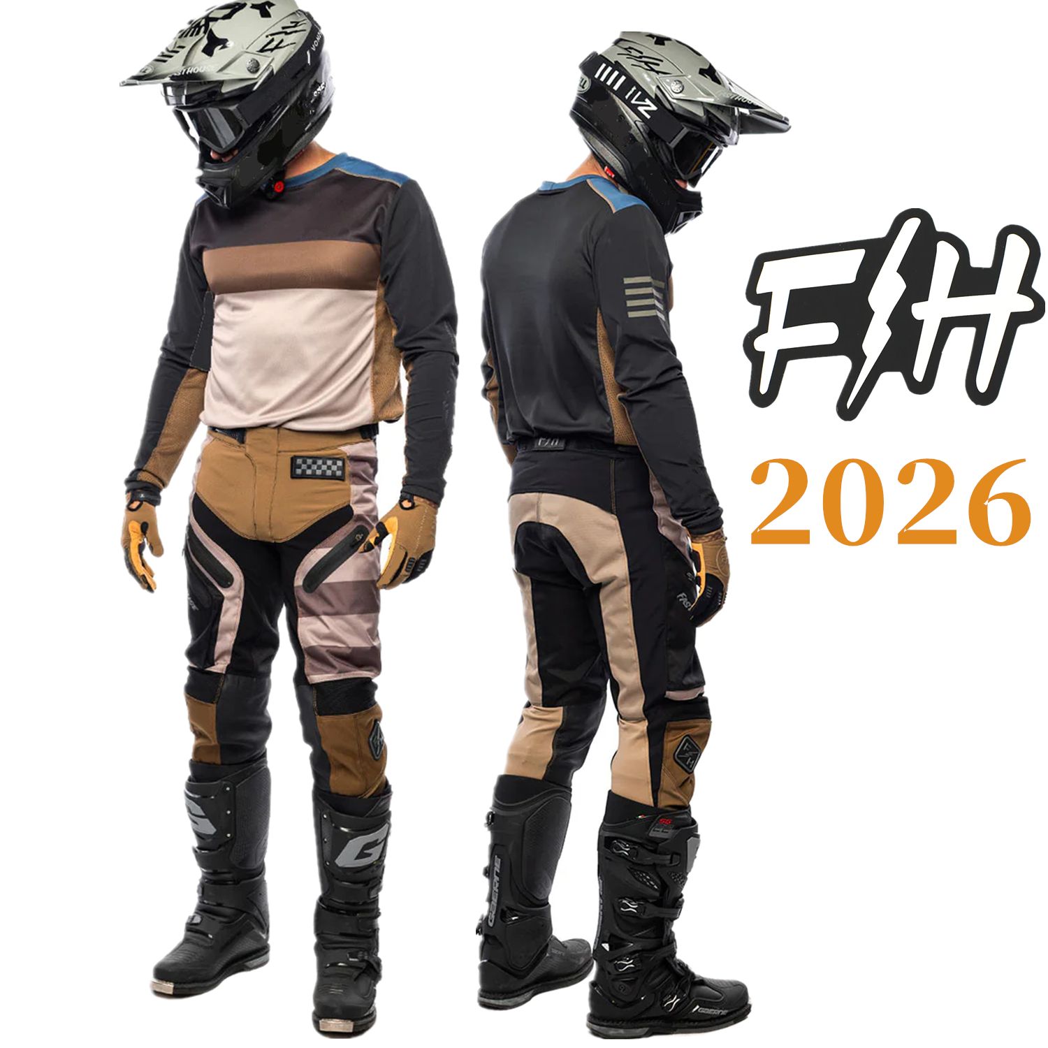 2026 shift MX Off Road Motocross Gear Set Moto Kit FH Enduro Jersey Set Dirt Bike Combos Motorcycle Suit