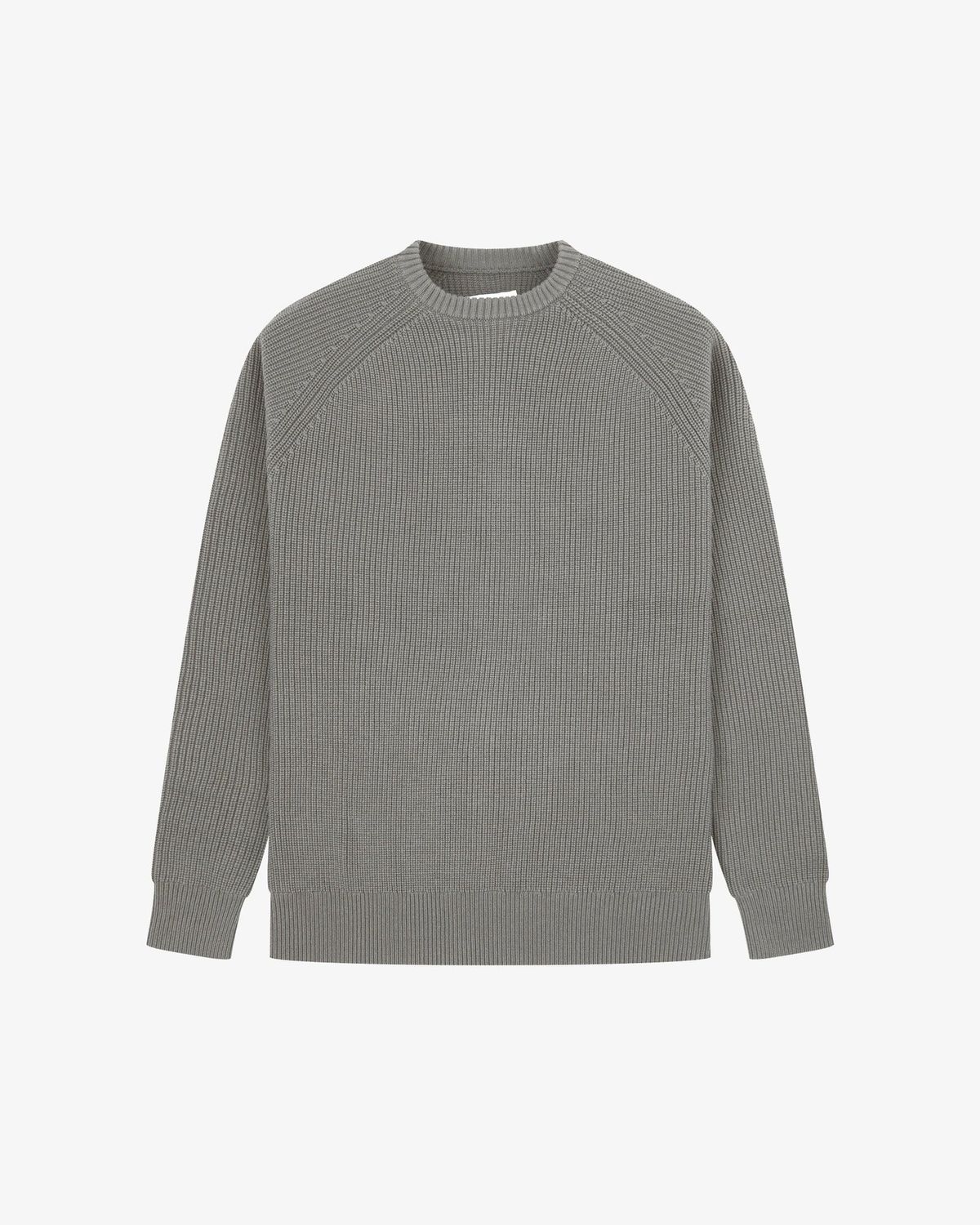 knit jumper - dark grey