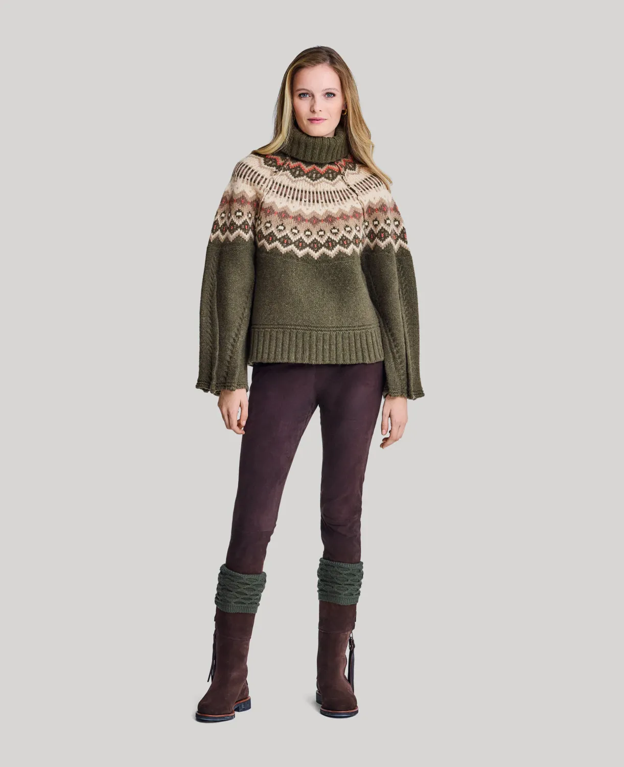 FAIRISLE LAMBSWOOL SWEATER