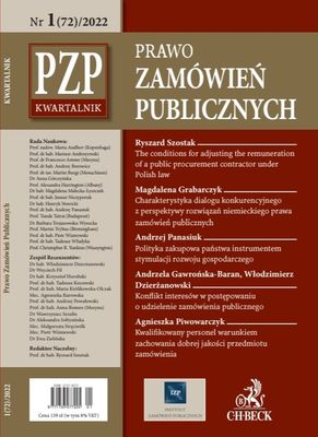 Kwartalnik "Prawo Zamówień Publicznych" nr 02/2022