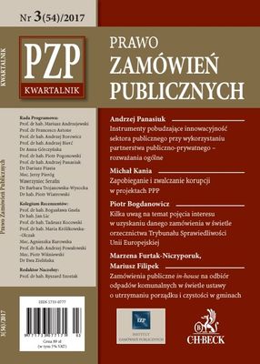 Kwartalnik "Prawo Zamówień Publicznych" nr 03/2017