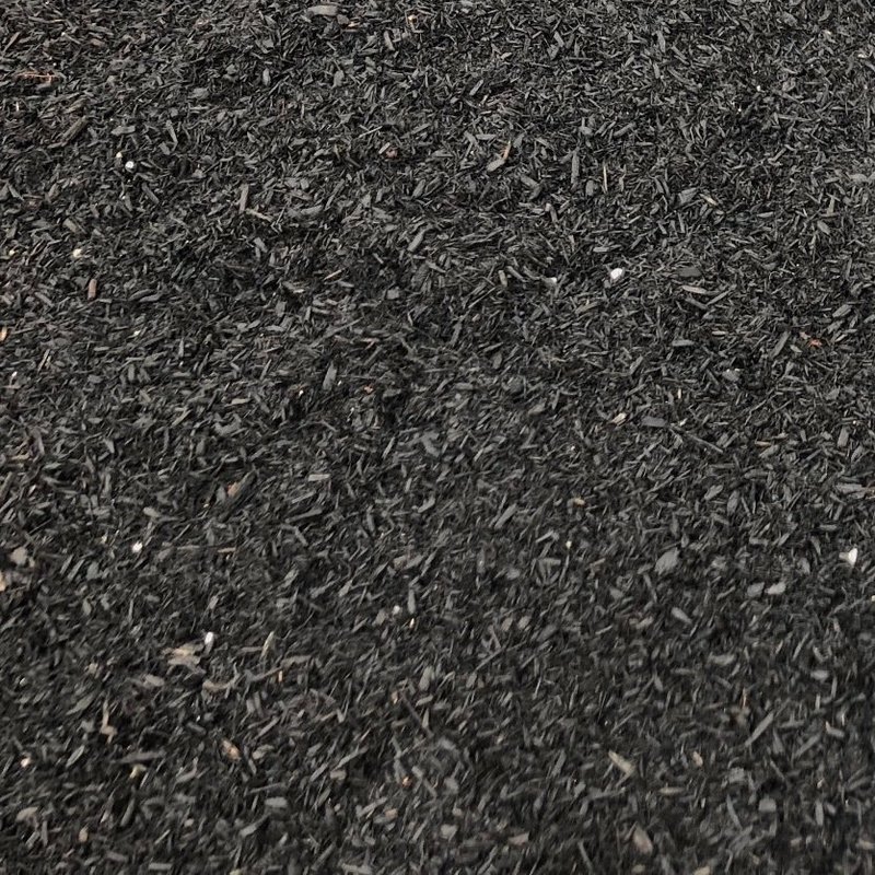 Premium Hardwood Black Dyed Mulch (per cubic yard)