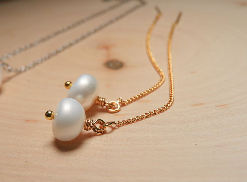 MINI PEARL DROP EARRINGS