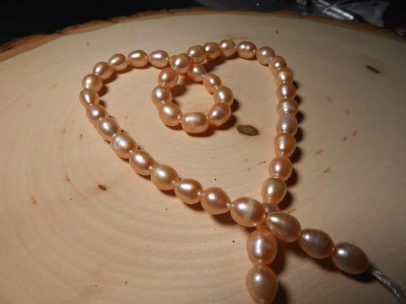 LOOSE PEARL RICE SHAPE BUNDLE - 2 SET