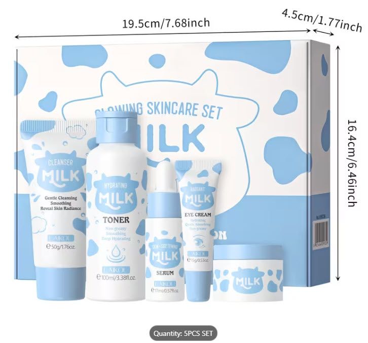 GLOWING SKIN CARE SET