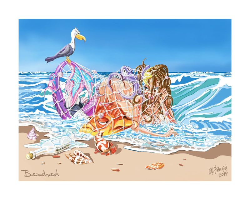 Beached