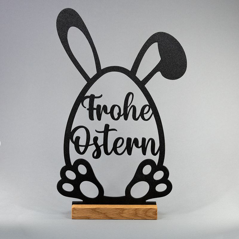 Osterhase Deko Aufsteller