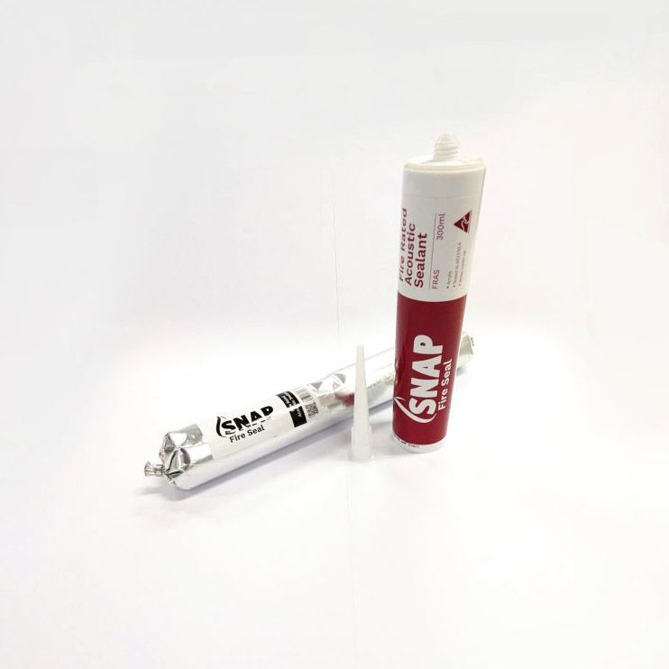 SNAP Fire Seal FRAS 300ml Cartridge – Fire Rated Acoustic Sealant (Up to 4 Hour FRL)