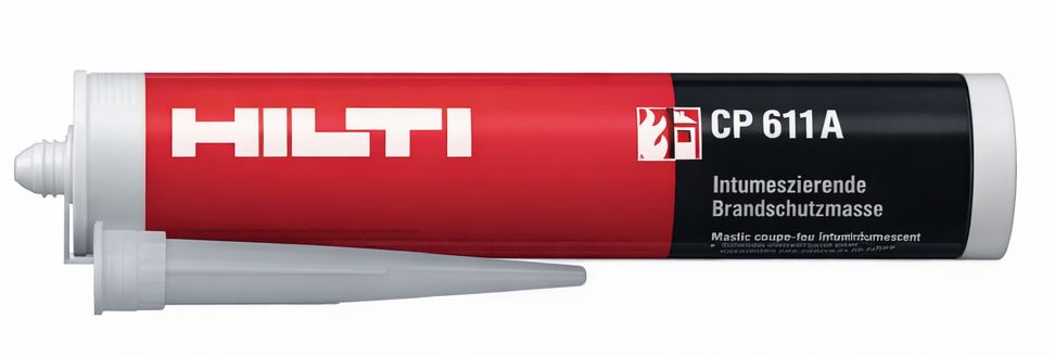 Hilti CP611A Intumescent Firestop Sealant – Expanding Fire Rated Sealant for Cables & Pipes (Up to 2 Hour FRL)